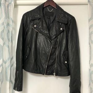 J. Crew Motorcycle Leather Jacket